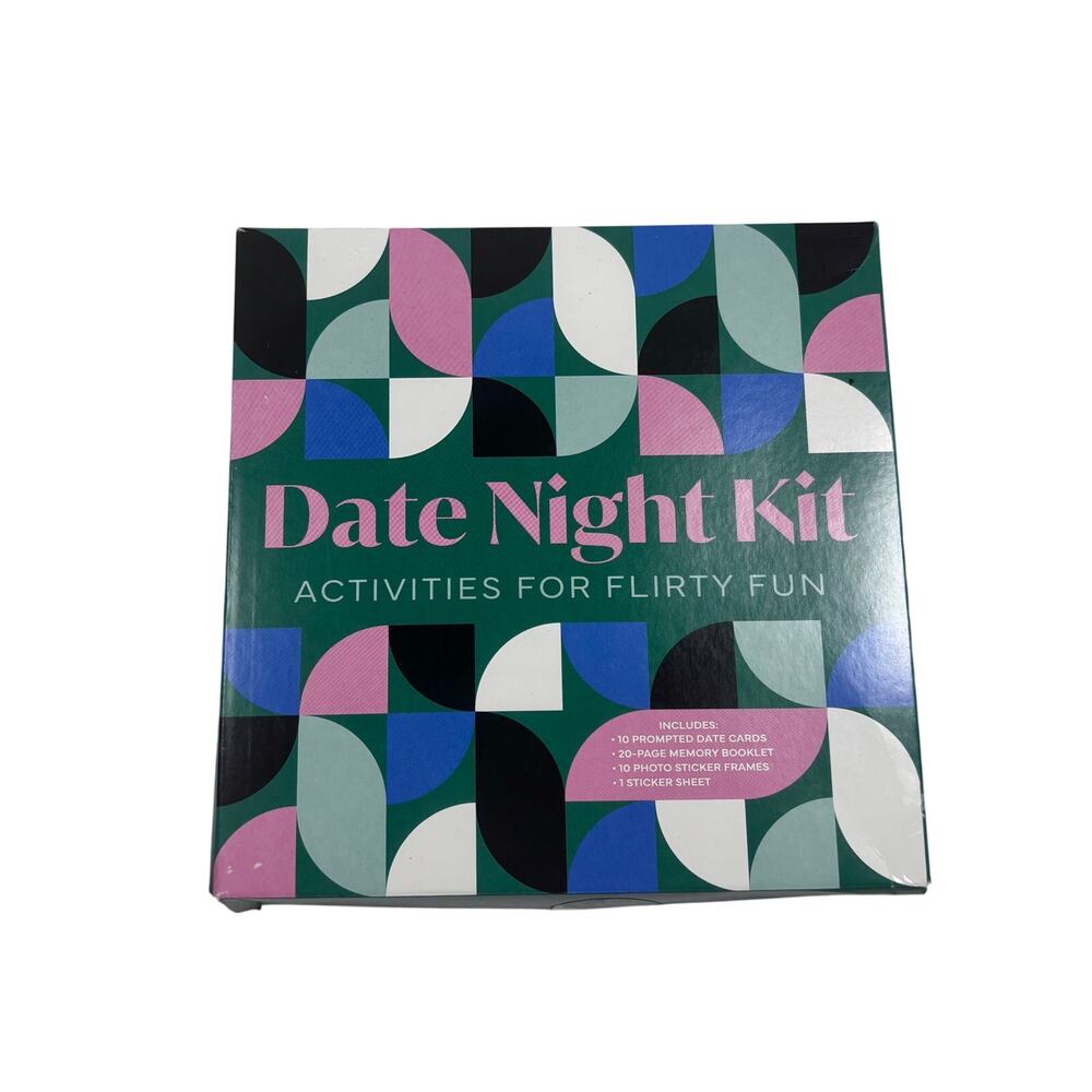 Date Night Kit Flirty Fun Activity Box Prompts Memory Book Photo Frames Gift